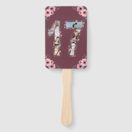 Abanico Gran Collage de fotos de cumpleaños número 17 Chic