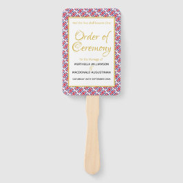 Abanico Gran programa de bodas cristianas en el Reino Unid