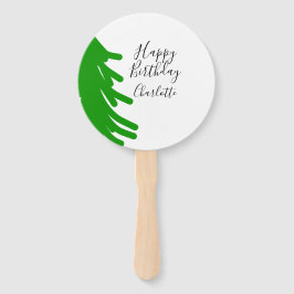 Abanico Green Christmas tree happy birthday December winte