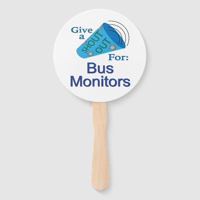 Abanico Gritos para los monitores de bus (Anverso)