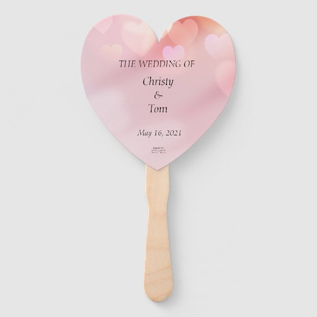 Abanico Grupo de fans Bodas (Anverso)