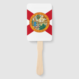 Abanico Grupo de fans de mano con bandera de Florida, Esta