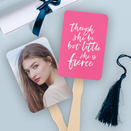 Abanico Guión de color personalizado poco pero fuerte Shak