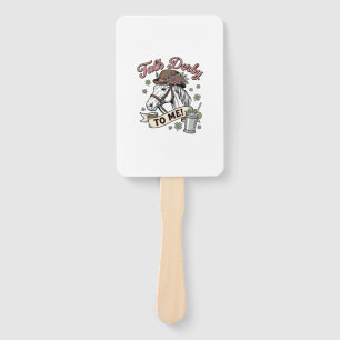 Abanico Habla Derby Conmigo Caballo Mint Julep Camiseta Vi