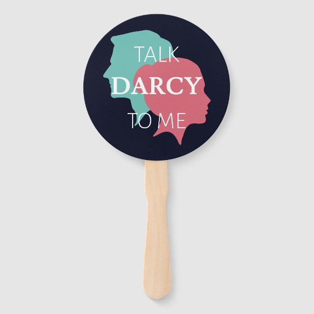 Abanico Hable Darcy Conmigo IV (Anverso)