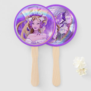 Abanico Hada Purple Sun