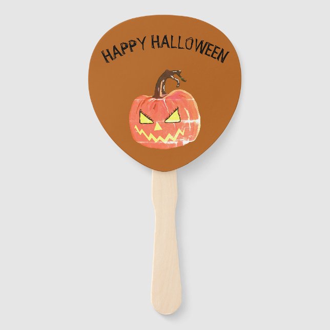 Abanico Halloween Scary Pumpkin Paddle (Anverso)