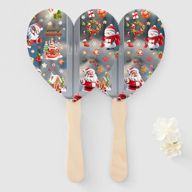 Abanico Hand fan (Anverso y reverso)