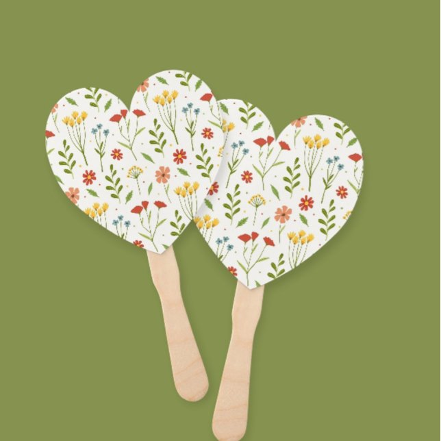Abanico Hand Fan with Delicate Flowers -  EleganT (Subido por el creador)