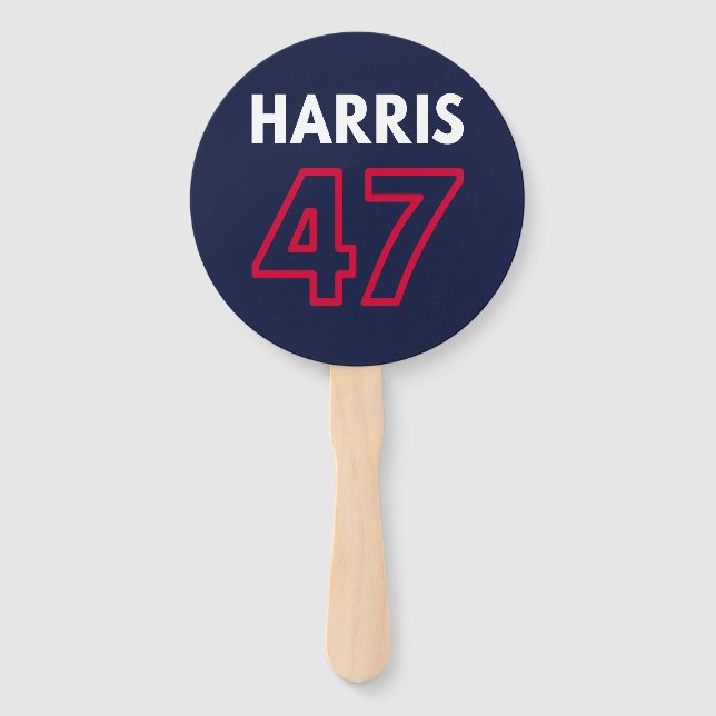 Abanico Harris 47 III - Kamala Harris A Presidente (Anverso)