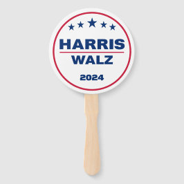 Abanico Harris Walz 2024 Kamala Harris Tim Walz Elección