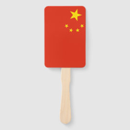 Abanico Hincha con bandera de China