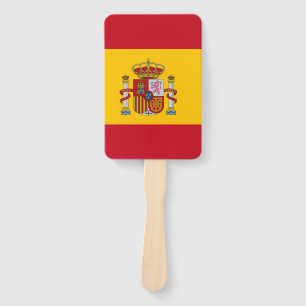 Abanico Hincha con bandera de España