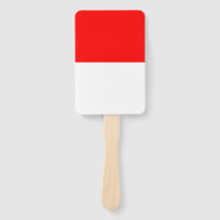 Hincha con bandera de Indonesia
