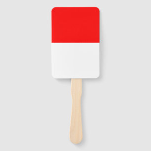 Abanico Hincha con bandera de Indonesia