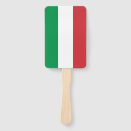 Abanico Hincha con bandera de Italia