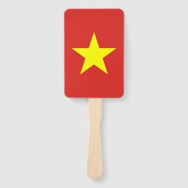 Abanico Hincha con bandera de Vietnam