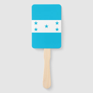 Abanico Hincha de mano con bandera de Honduras