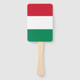 Abanico Hincha de mano con bandera de Hungría