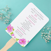 Hinchas de mano del programa de bodas florales de 