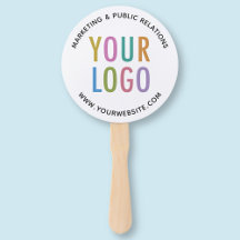 Hinchas de mano promocionales personalizados con l