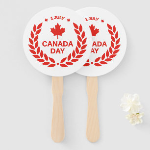 Abanico Hinchas del Día de la Guerra de Canadá
