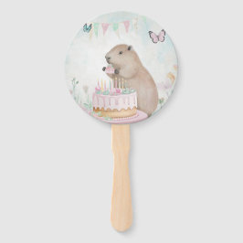 Abanico Hinchas del partido de cumpleaños Capybura Cakefes