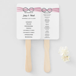 Abanico Hinchas del programa de bodas con infinito rosa