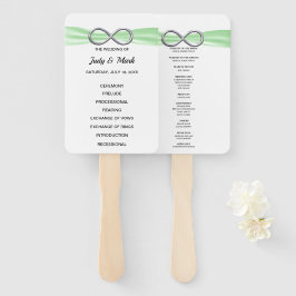 Abanico Hinchas del programa de bodas con infinito verde