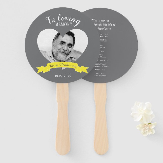 Abanico Hinchas del programa de servicio conmemorativo de  (Anverso y reverso)