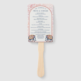 Abanico Hindú hindú Saptapadi