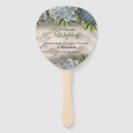 Abanico Hues de azul pálido