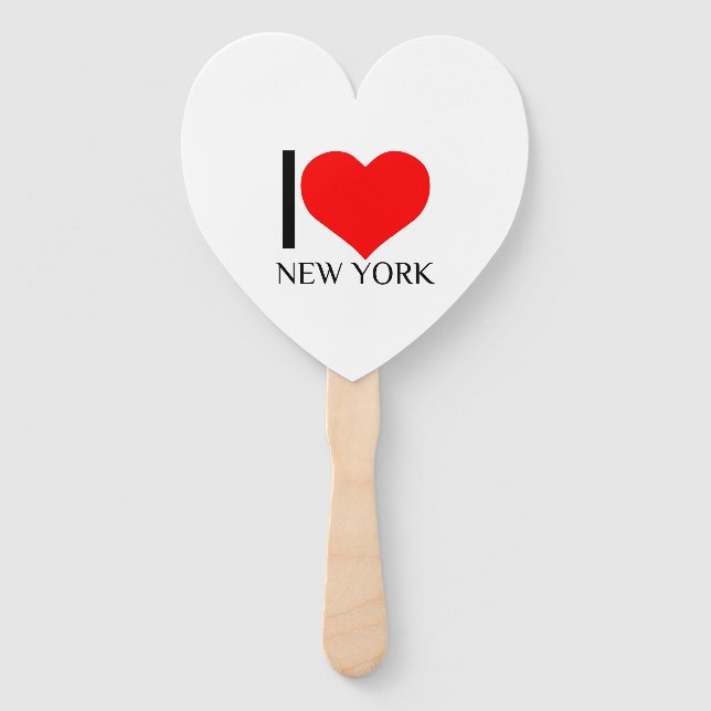 ABANICO I HEART NEW YORK (Anverso)