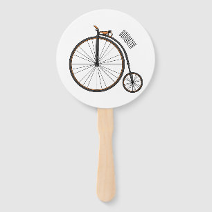 Abanico Ilustracion de personalizado de bicicletas de alta