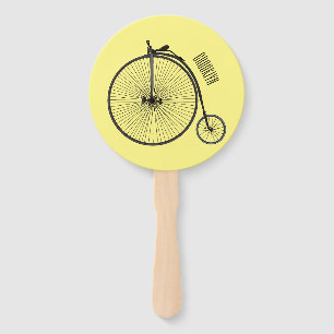 Abanico Ilustracion de personalizado de bicicletas de alta