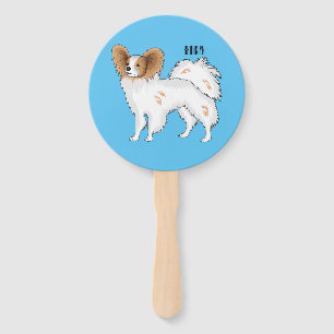 Abanico Ilustracion de personalizado papillon