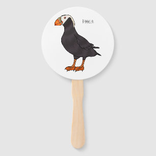 Abanico Ilustracion del personalizado de pajarito