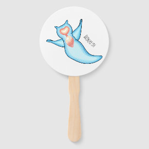 Abanico Ilustracion personalizado de ángel de mar