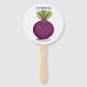 Abanico Ilustracion personalizado de cocina de raíz de rem