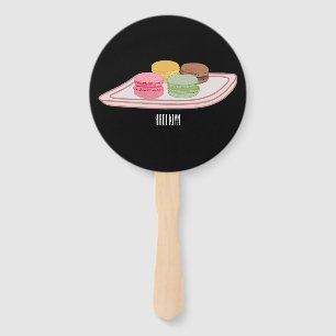 Abanico Ilustracion personalizado de Macaron