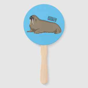 Abanico Ilustracion personalizado de Walrus