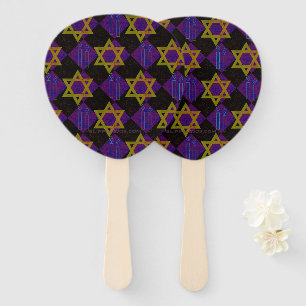 Abanico Imagen temática de Hanukkah de SlipperyJoe's amari
