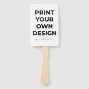 Abanico Imprime tu propio diseño Imprimiendo el mío bajo