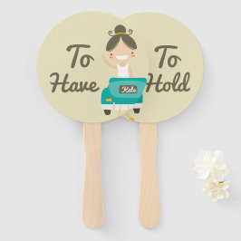 Abanico Inicial. Novia y novio. Tener y aguantar.