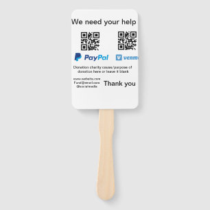 Abanico Instrucciones para la recolección de donaciones: a