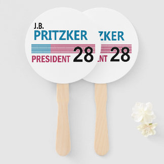 Abanico JB Pritzker 2028