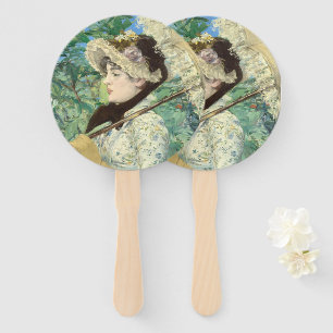 Abanico Jeanne (primavera) Edouard Manet