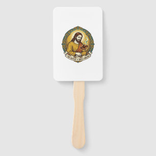 Abanico Jesús Derrotado Fumando Tostadas Quemadas Desayuno