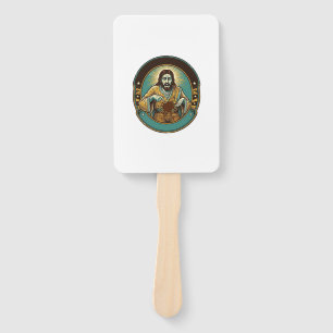 Abanico Jesús mancha de café los pantalones antes de reuni