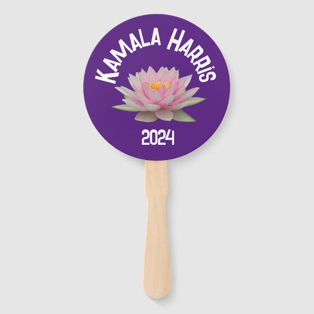 Abanico Kamala Harris Lotus 2024 (Anverso)